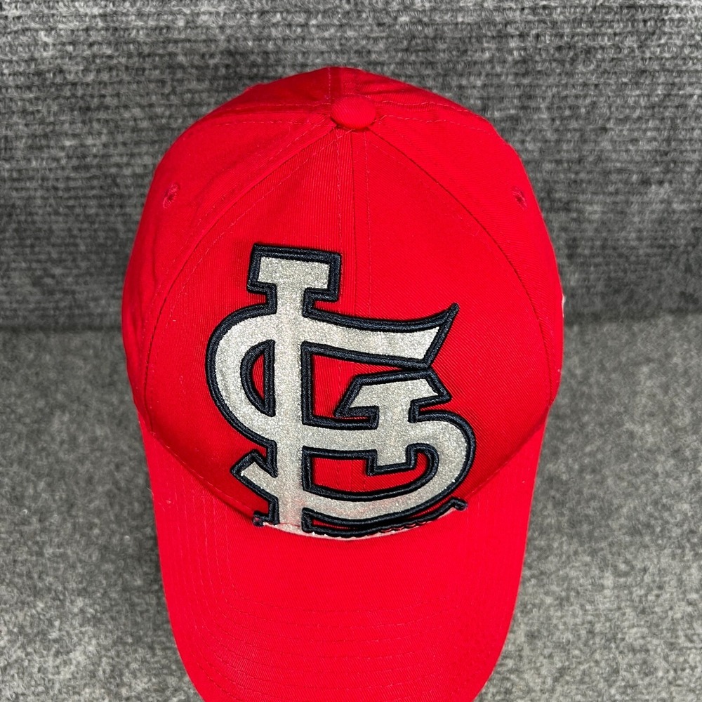 St.‎ Louis Cardinals Cap Hat Womens Adjustable Strap Back Red 9Forty New Era MLB - Picture 3 of 11